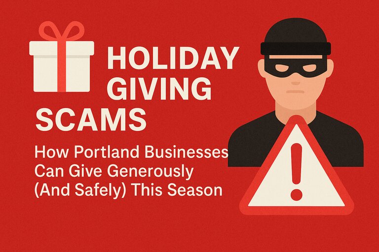 Holiday Giving Scams: How Portland Businesses Can Give Generously (And Safely) This Season